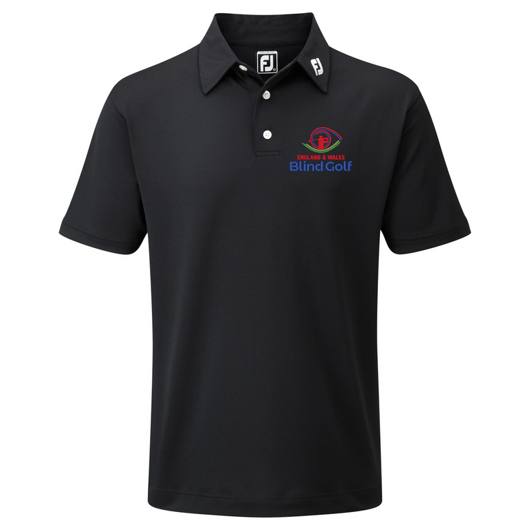 EWBG FootJoy Men's Stretch Pique Solid Colour Golf Polo Shirt