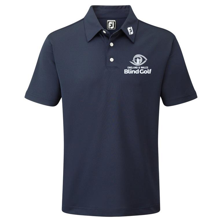 EWBG FootJoy Men's Stretch Pique Solid Colour Golf Polo Shirt