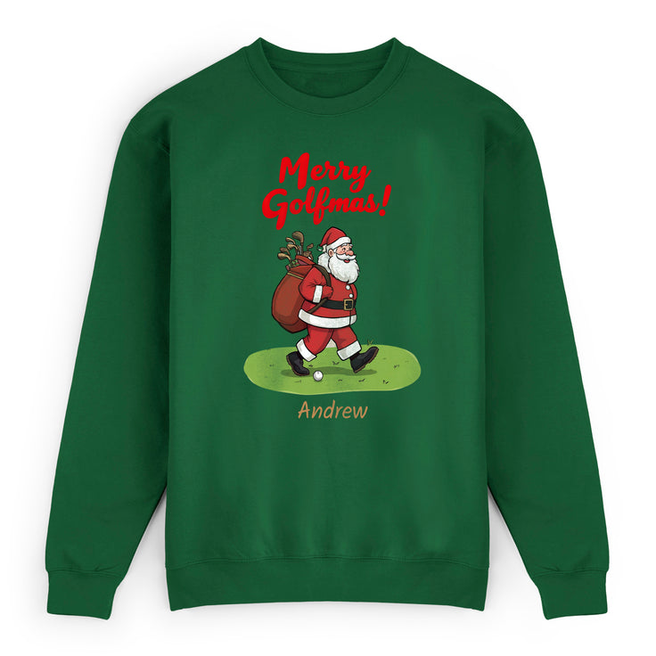 Merry Golfmas Christmas Sweatshirt