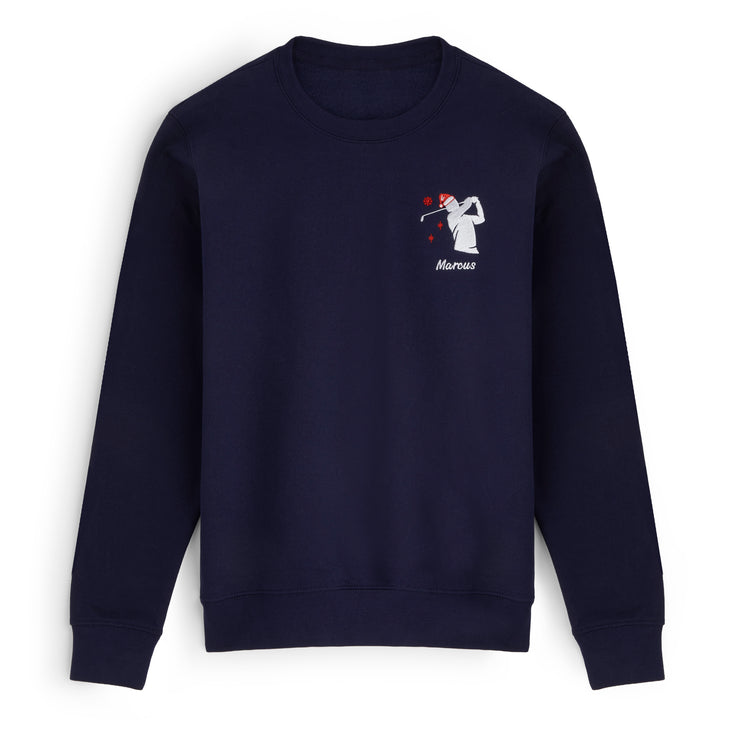 Golf Swing Christmas Sweatshirt