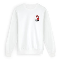 Golfing Santa Christmas Sweatshirt