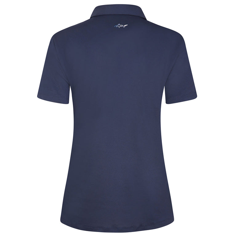 Christchurch Greg Norman Ladies Shark Logo Golf Polo Shirt