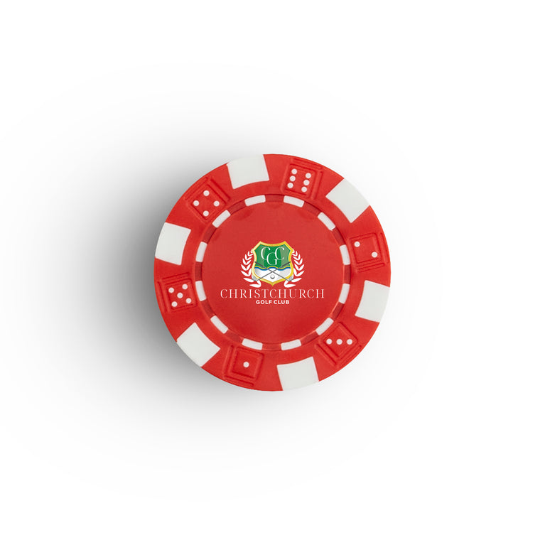 Christchurch Poker Chip - Pack of 5