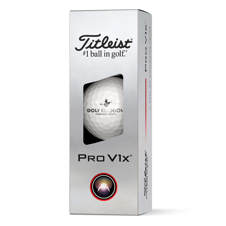 Golf Kingdom Titleist Pro V1x 3 Golf Ball Pack