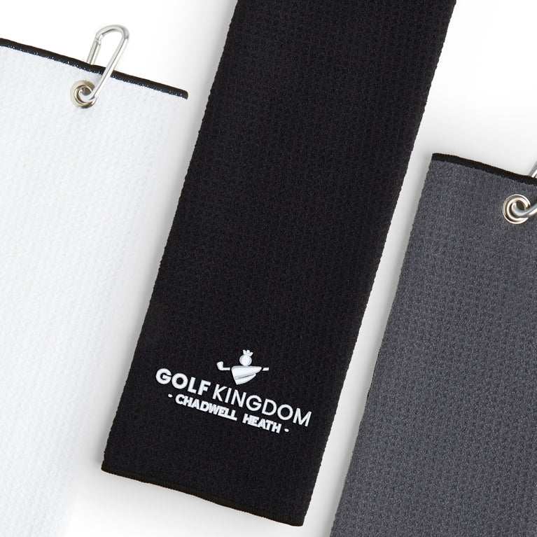 Golf Kingdom Tri-Fold Microfibre Towel