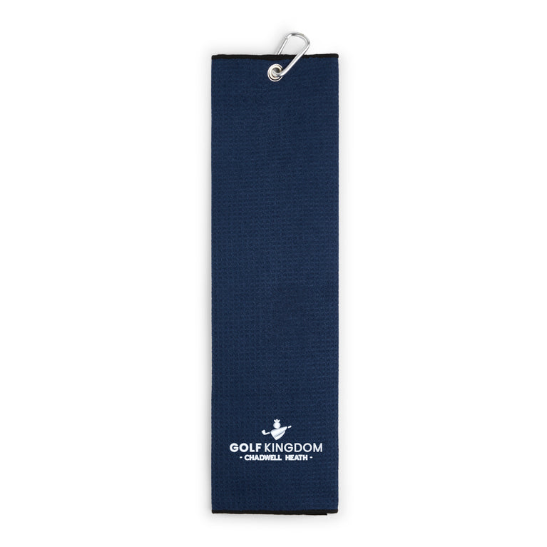 Golf Kingdom Tri-Fold Microfibre Towel