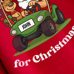 Driving Home For Christmas Sweatshirt