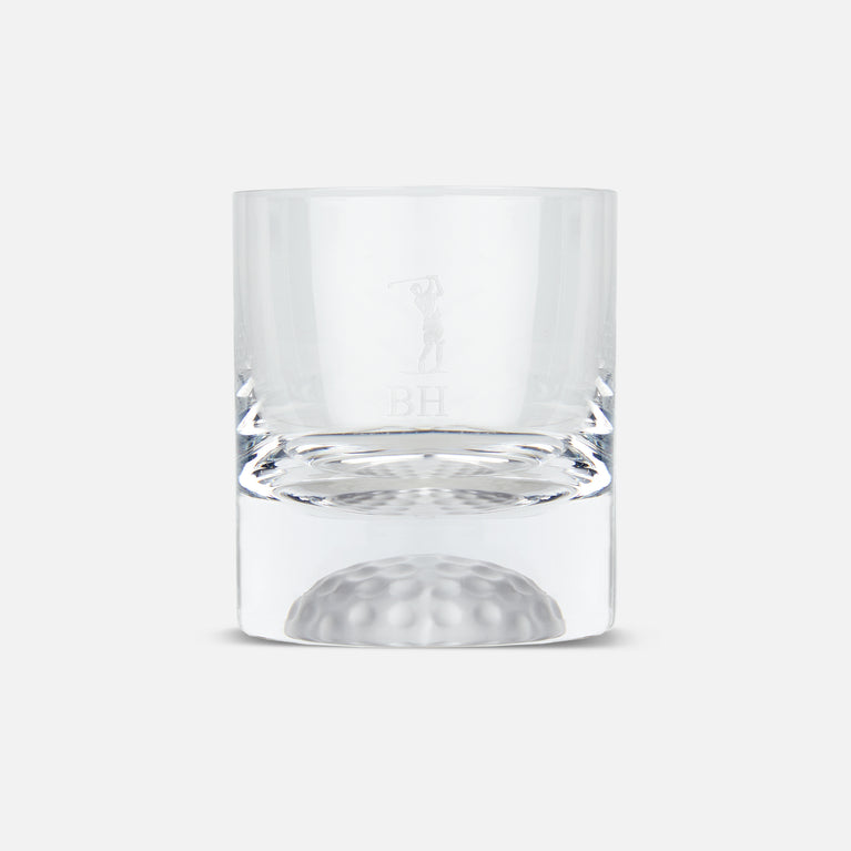 8oz Golf Ball Whisky Glass - Swing