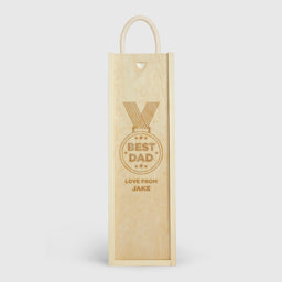 Best Dad Medal Alcohol Gift Box