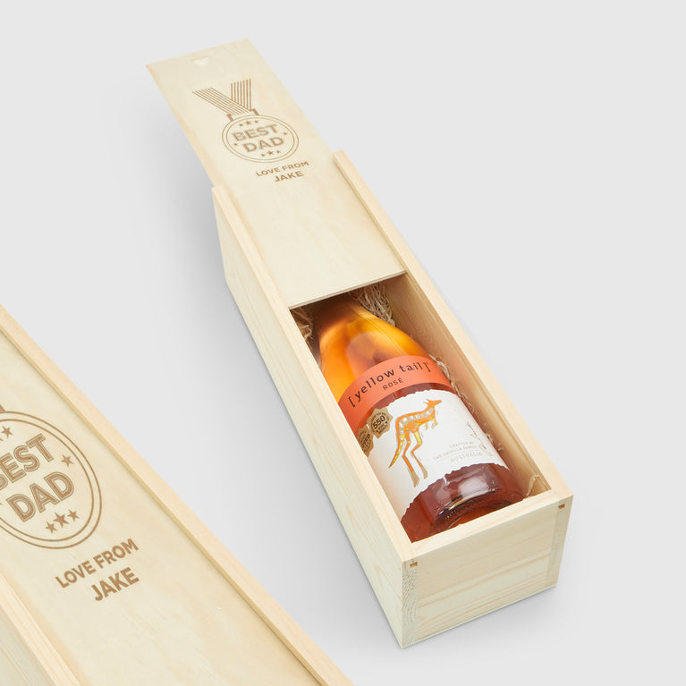 Best Dad Medal Alcohol Gift Box