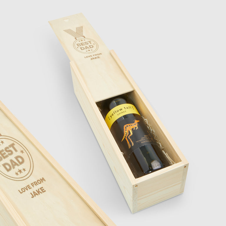 Best Dad Medal Alcohol Gift Box